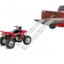 1 Pair 7.5 Feet Aluminum Truck Ramps/ATV Ramps/Motorcycle Ramp/Loading Ramps for Lawn Mower/Pickup Trucks/Snow   Blower 1500lb Capacity