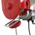 [US-W]220lb/440lb Mini Electric Wire Hoist Remote Control Garage Auto Shop Overhead Lift